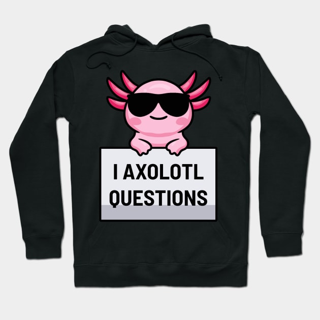 I Axolotl Questions Hoodie by dentikanys